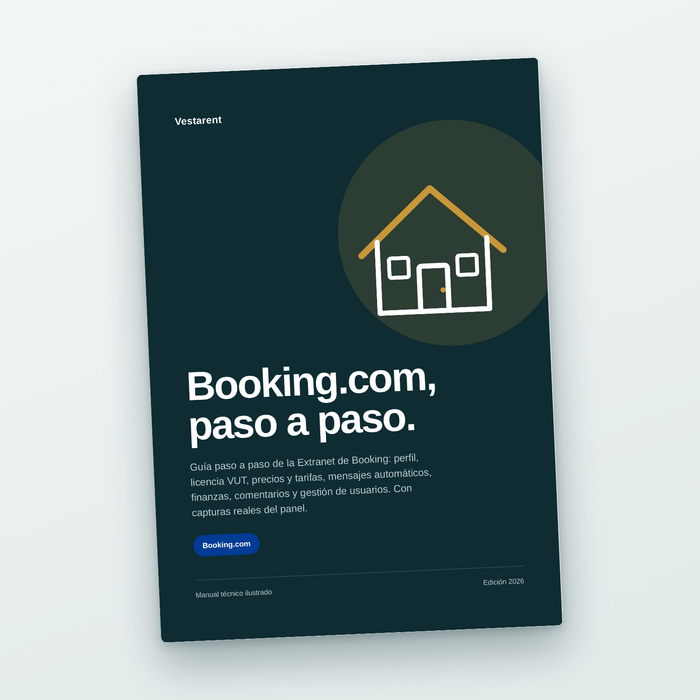 Portada del manual de Booking.com